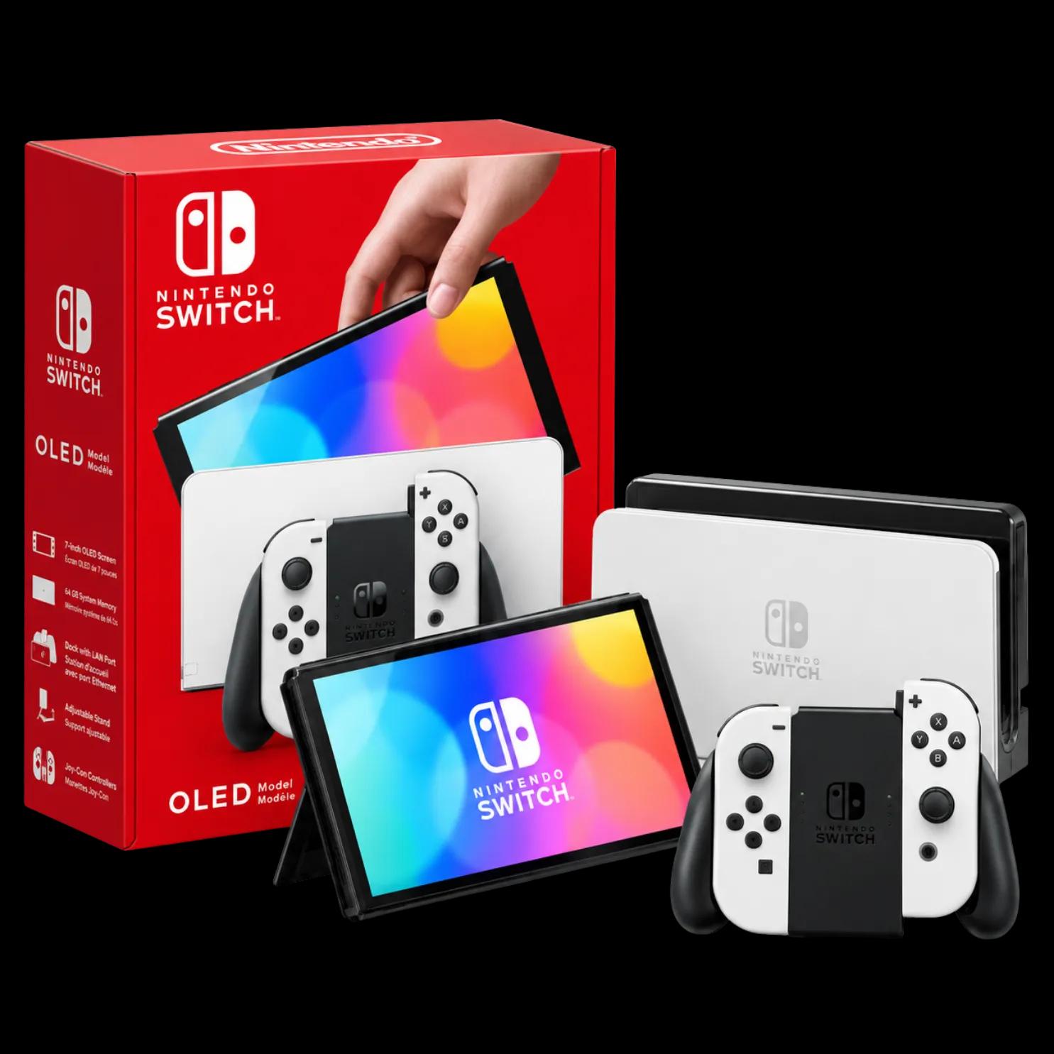 Nintendo Switch OLED – White / Bianco – foto 1