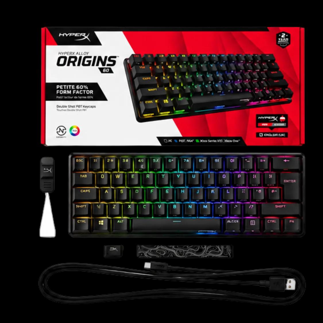 HyperX Alloy Origins 60 – Black / Nero