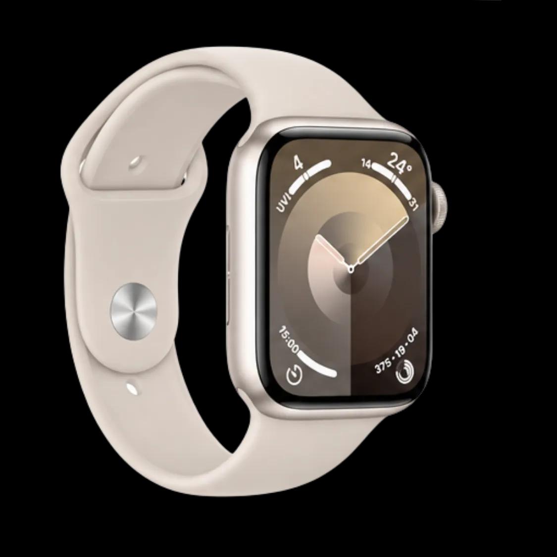 Apple Watch Series 9 GPS – Starlight / Galassia – foto 4