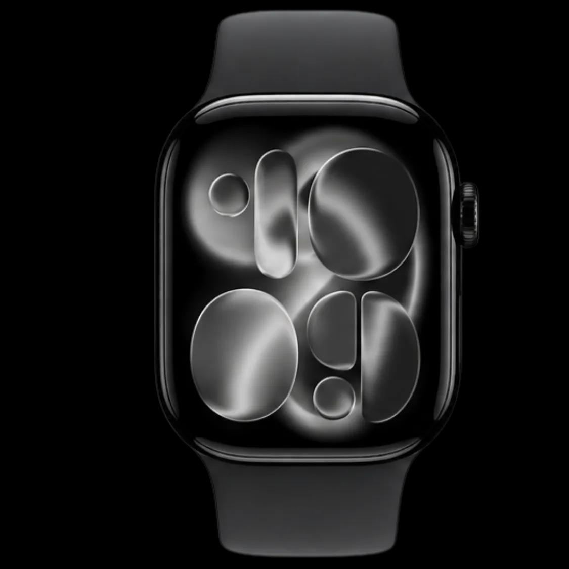Apple Watch Series 11 GPS – Jet Black / Nero Jet – foto 2