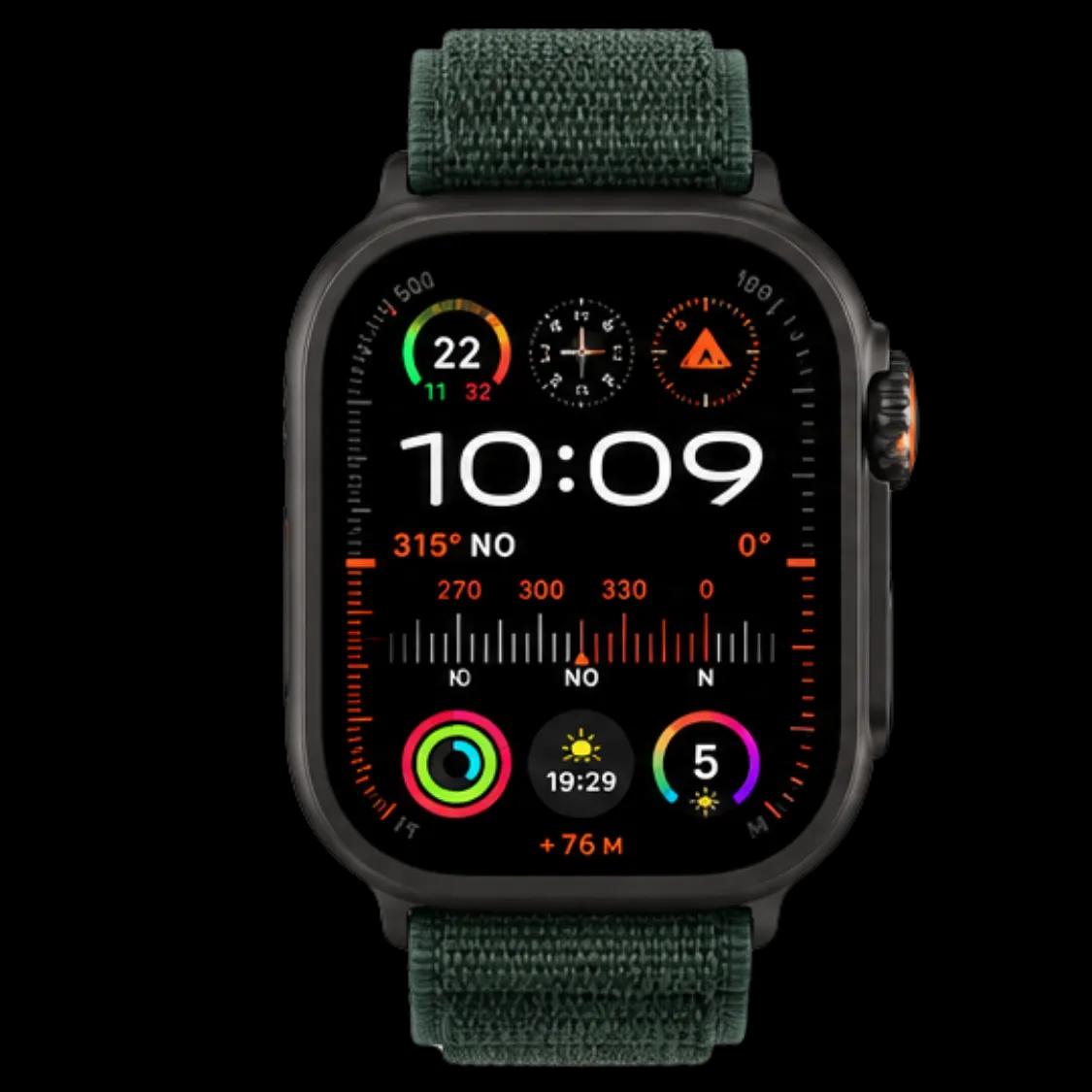 Apple Watch Ultra 2 GPS – Black Titanium / Titanio Nero – foto 2