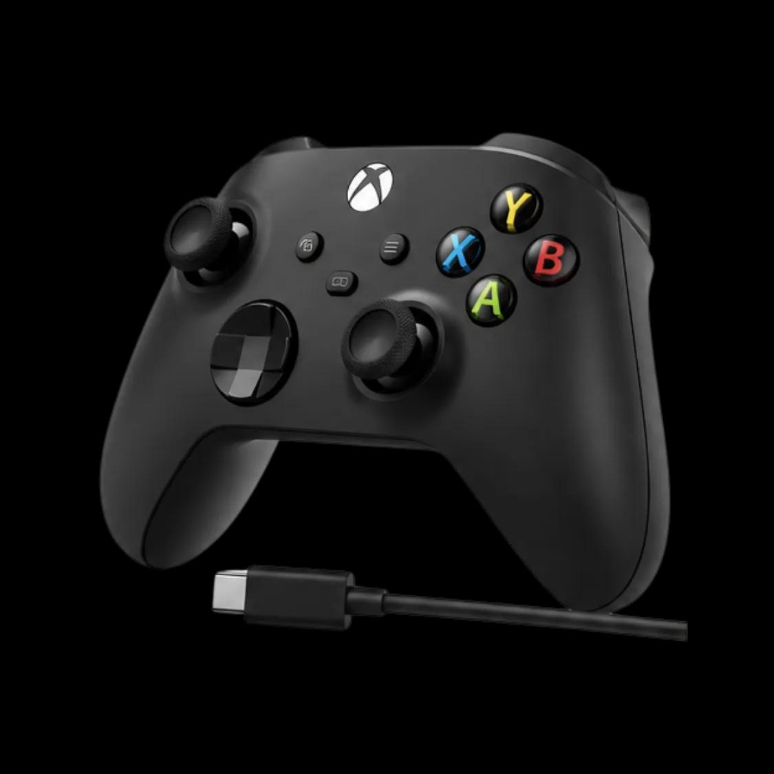 Microsoft Xbox Wireless Controller Carbon Black + Cavo USB-C – Controller Originale Xbox Series X|S, Xbox One e PC Windows 10 – NUOVO – foto 6